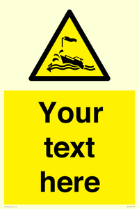 Custom Warning wind over tide conditions